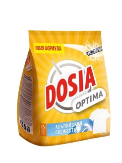 Стиральный порошок Optima Альпийская свежесть 1,2 кг DOSIA 243250435 купить за 352 ₽ в интернет-магазине Wildberries