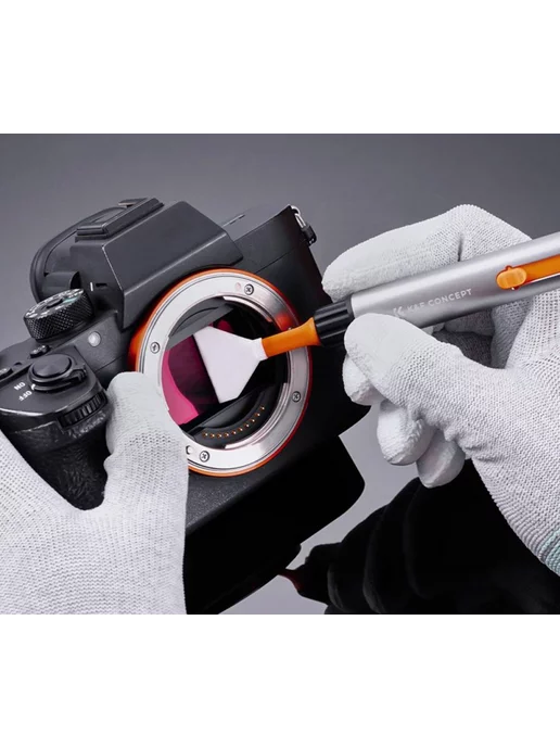 K&F CONCEPT Набор для ухода за оптикой и матрицей Versatile Switch 24мм, 5 шт, фото 3