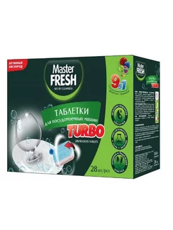 Таблетки для посудомоечной машины Turbo 28 шт