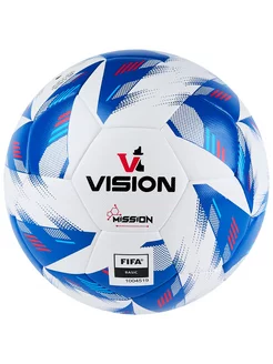 Мяч футбольный VISION Mission NEW, сертифицирован FIFA Basic