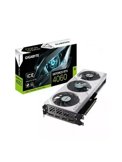 Видеокарта NVIDIA GeForce RTX 4060 EAGLE ICE 8Gb OC Gigabyte 243336338 купить за 46 139 ₽ в интернет-магазине Wildberries