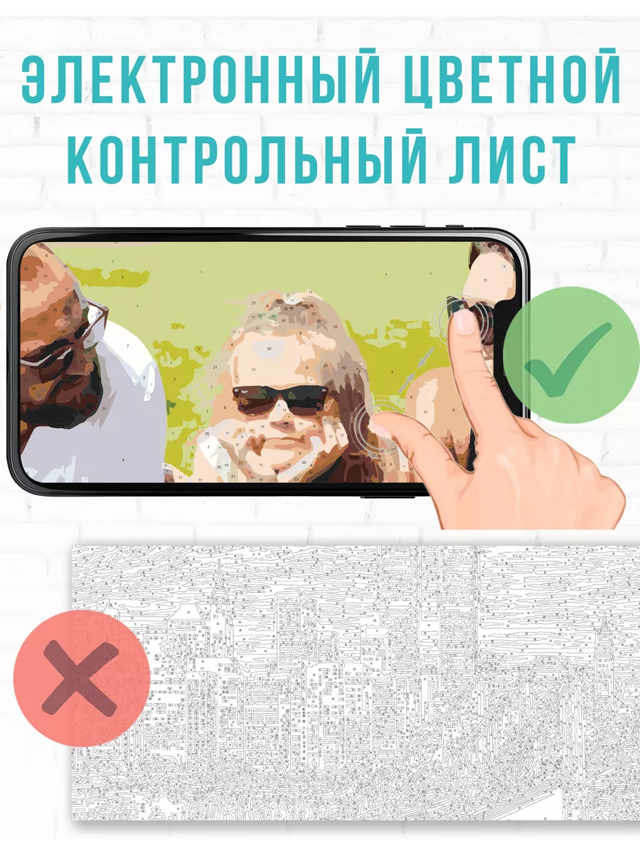 Картина по номерам Том Каулитц — фотография 6