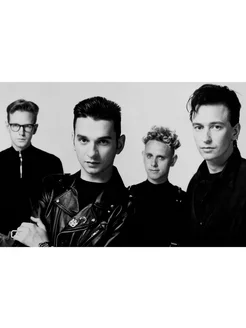 Постер. Серия Звезды 80-х. Depeche Mode