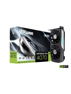 ZOTAC Видеокарта GeForce RTX 4070 Twin Edge 12 ГБ Zotac 243402811 купить за 55 440 ₽ в интернет-магазине Wildberries