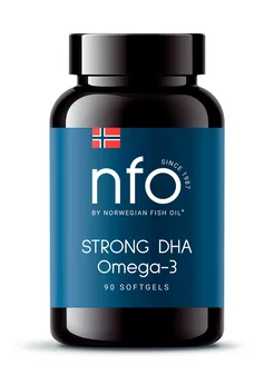 Омега 3 Strong DHA (NFO Финляндия), 90 капсул