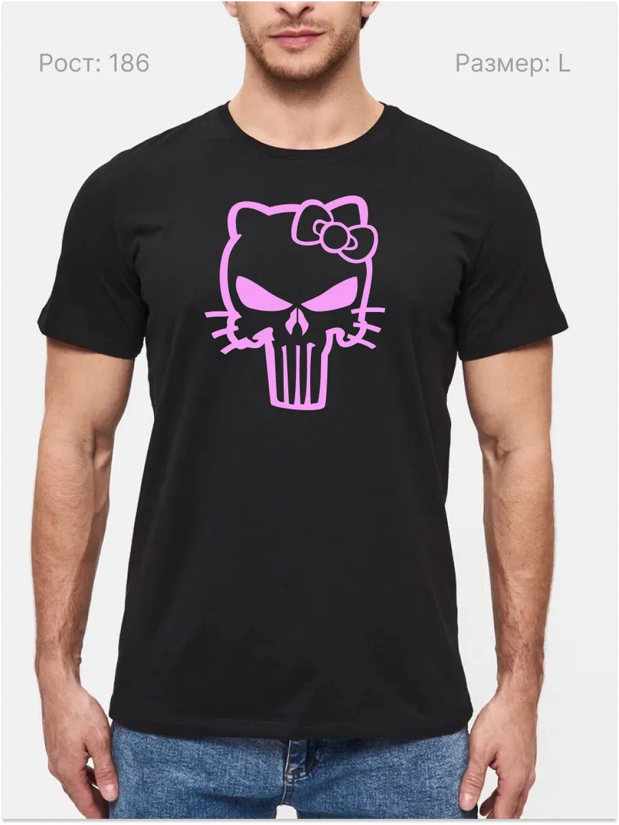 Футболка Hello Kitty Каратель