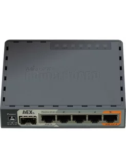 Роутер hEX S черный MIKROTIK 243467279 купить за 8 092 ₽ в интернет‑магазине Wildberries