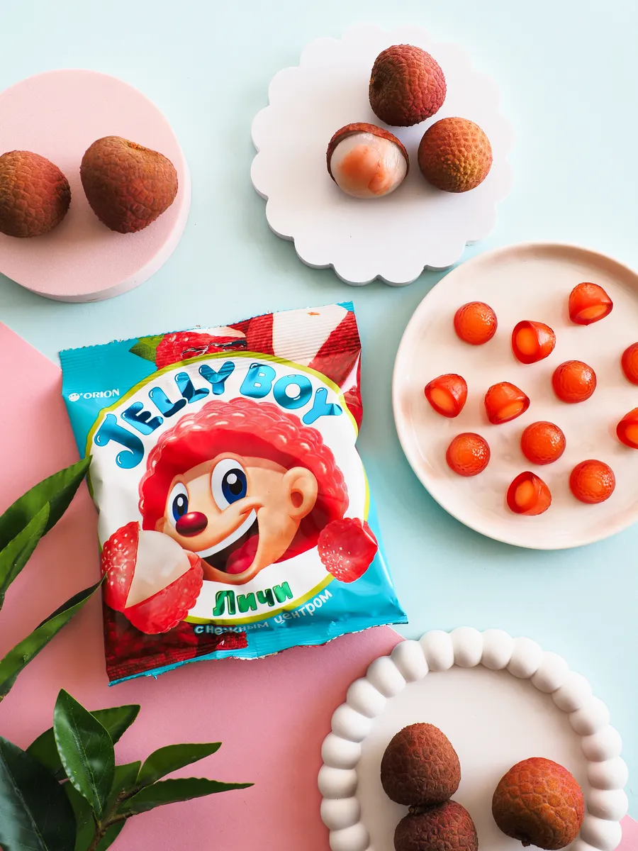Жевательный мармелад Jelly Boy Личи 114гр
