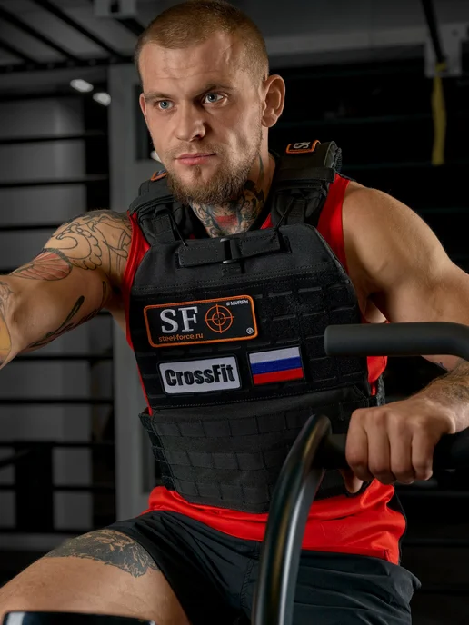 Steel Force Жилет утяжелитель (22кг) Desert Sand, 22 кг, фото 7