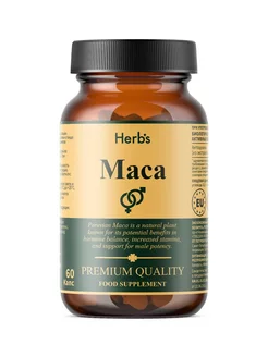 БАД к пище Мака перуанская (Maca), 60 капсул