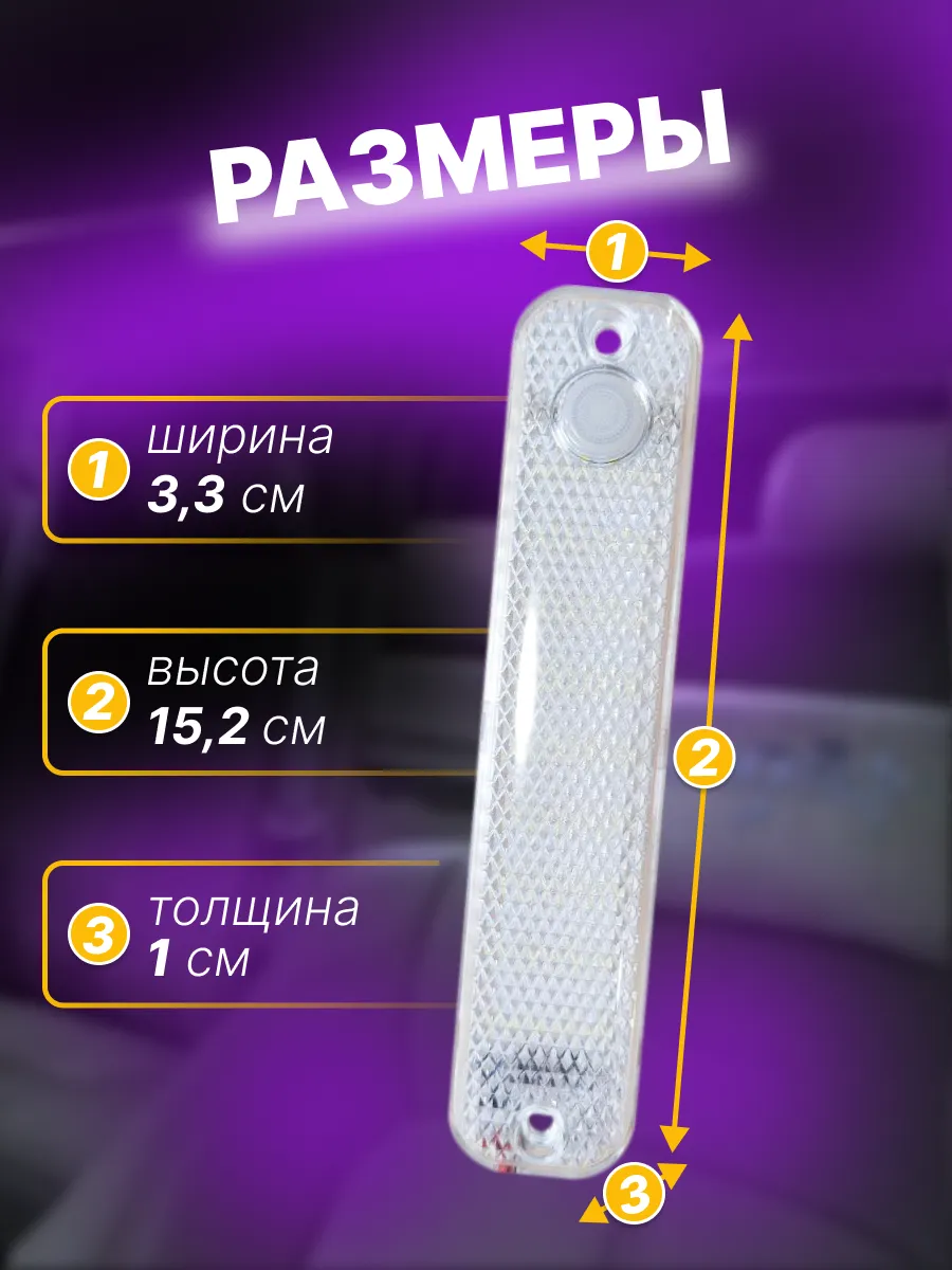 Подсветка в машину в салон светодиодный