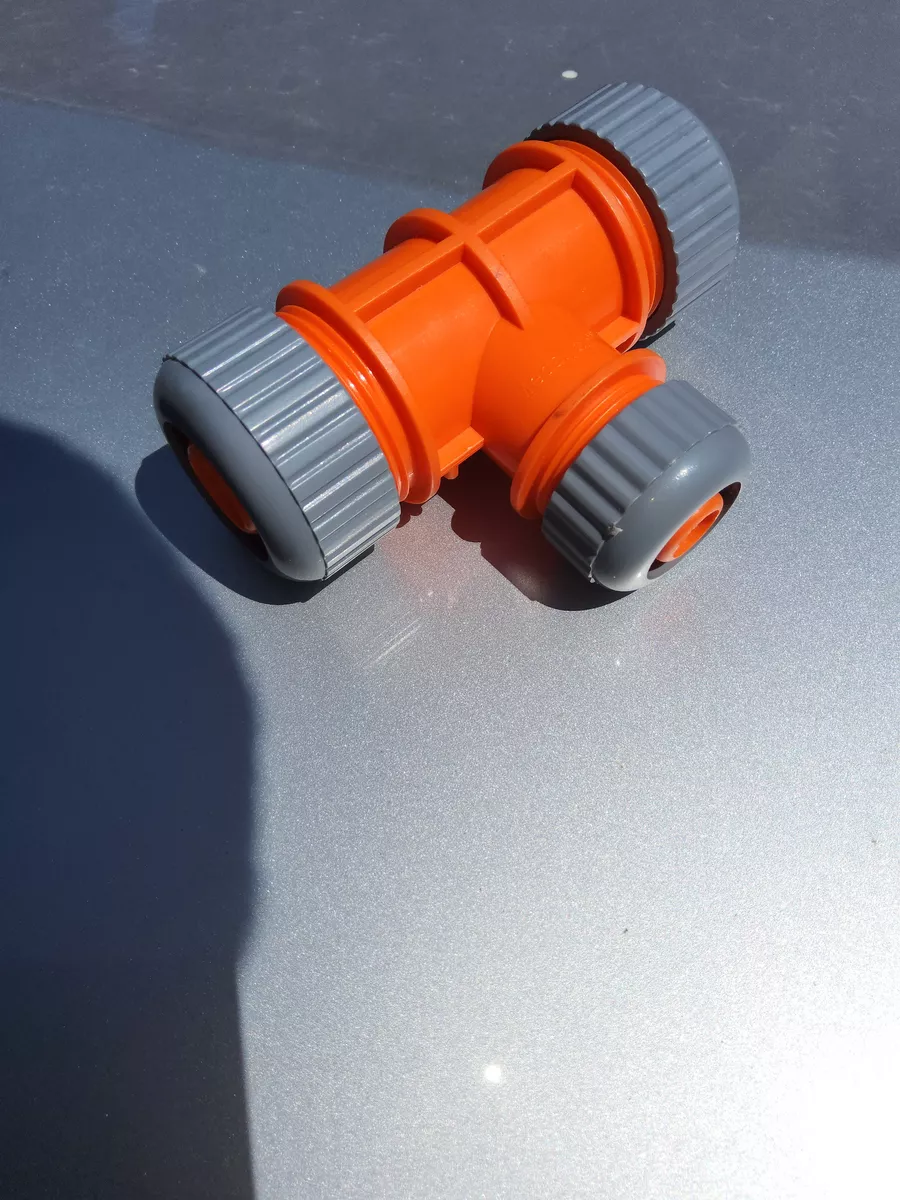 Тройник Муфта соединительная 1/2"- 3/4" - 3/4" 3шт