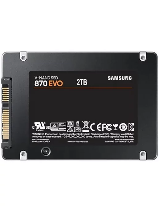 Samsung SSD 2 TB 2.5'', SATA 6Gb s, ссд для пк, 2 ТБ, 6 ГБ, фото 5