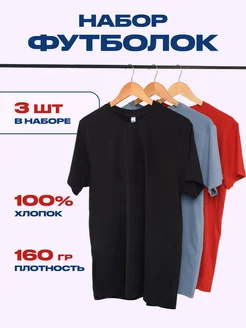 Футболка однотонная набор P&S 243610451 купить за 729 ₽ в интернет-магазине Wildberries