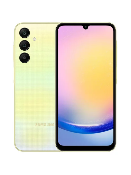 GALAXY A25 Смартфон Samsung 6 128GB YELLOW