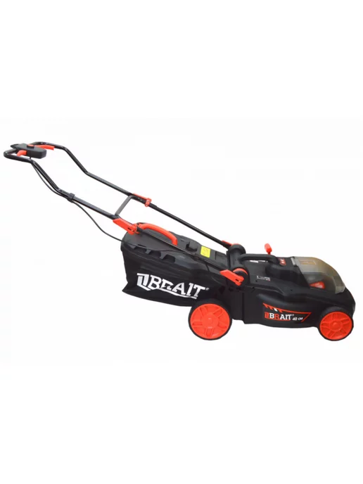 BRAIT Газонокосилка аккумуляторная BCLM40-4PUBL PRO ручная, 2 шт, фото 7