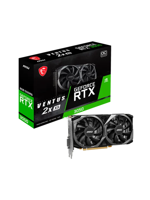 MSI Видеокарта GeForce RTX 3050 VENTUS 2X XS 8G OC, 8 ГБ GDDR6, 8 г, 8 ГБ, фото 4