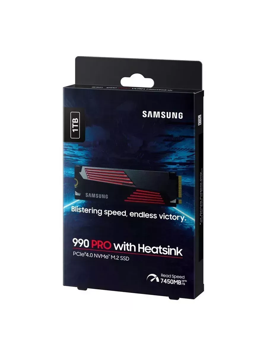Внутренний SSD диск 990 PRO with Heatsink 1 ТБ, ПК, ноутбук Samsung 243684829 купить за 23 531 ₽ в интернет‑магазине Wildberries