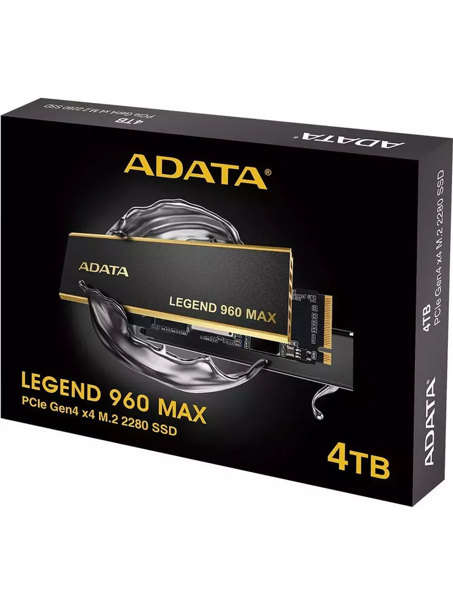 4ТБ SSD диск внутренний LEGEND 960 MAX, с радиатором ADATA 243684965 купить за 64 467 ₽ в интернет‑магазине Wildberries