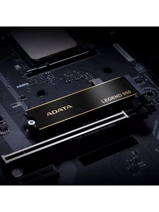 ADATA 1ТБ SSD диск внутренний LEGEND 960, с радиатором, для ПК, 2 ТБ, фото 4