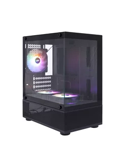 Корпус 1STPLAYER MIKU Mi2-A Black mATX 1STPLAYER 243700062 купить за 4 844 ₽ в интернет-магазине Wildberries