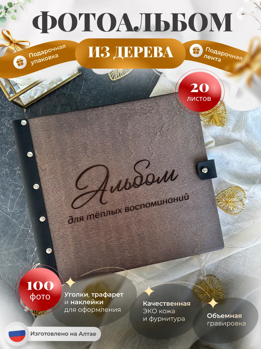 Фотоальбом для фотографий 10х15 семейный