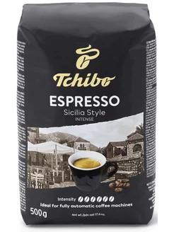 Кофе в зернах Чибо Espresso Sicilia Style 500г TCHIBO 243728265 купить за 978 ₽ в интернет-магазине Wildberries