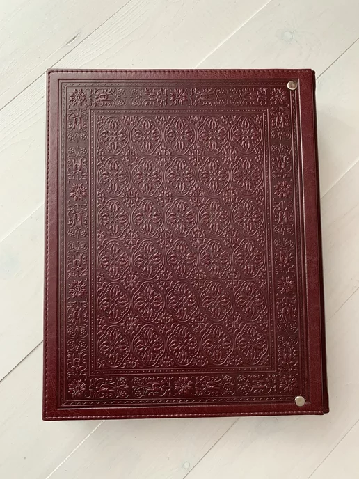 ELITKNIGI.RU Родословная книга (подарочная кожаная книга), красный, фото 2