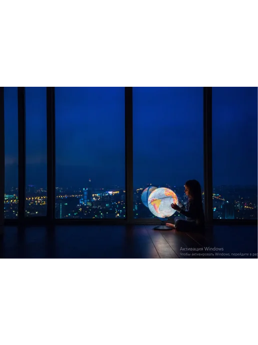 Globen Глобус Физико-Политический 25 см, рельеф и подсветка, VR, 21, фото 7