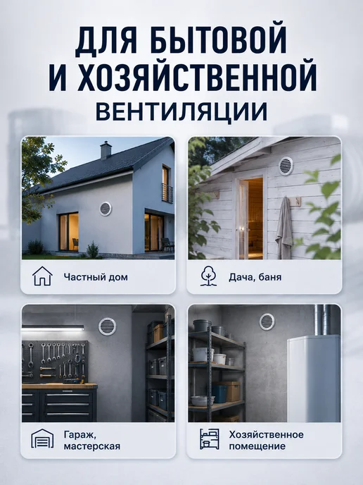 Diaflex Дефлектор вентиляционный для круглых каналов D200 (оцинк.), вариант, фото 6