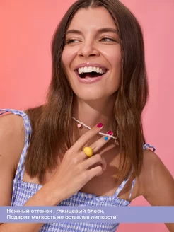 Тинт-блеск для губ 2 в 1 SWEET GLOSS 01 Sugar Nude BLONDESISTER. Цвет нюдовый. Вид 4.