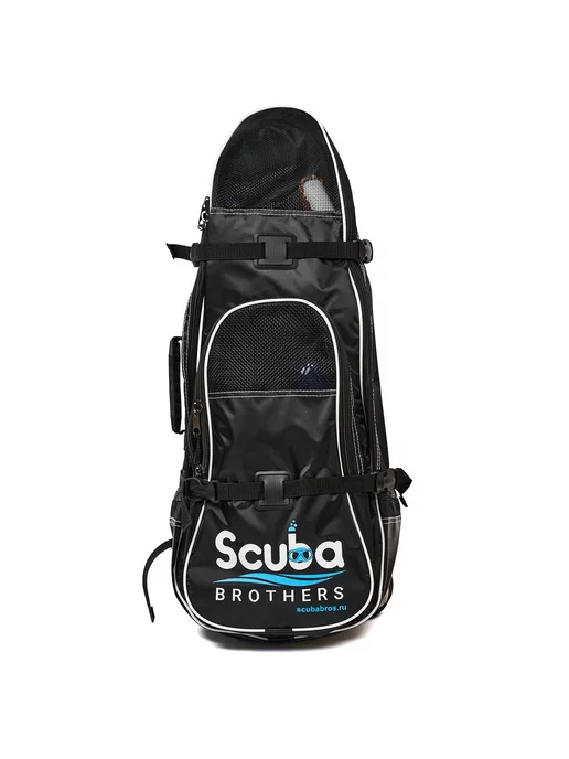SCUBA BROTHERS Сумка-рюкзак SB DORADO MAX с карманом, 45 л, черный, фото 2