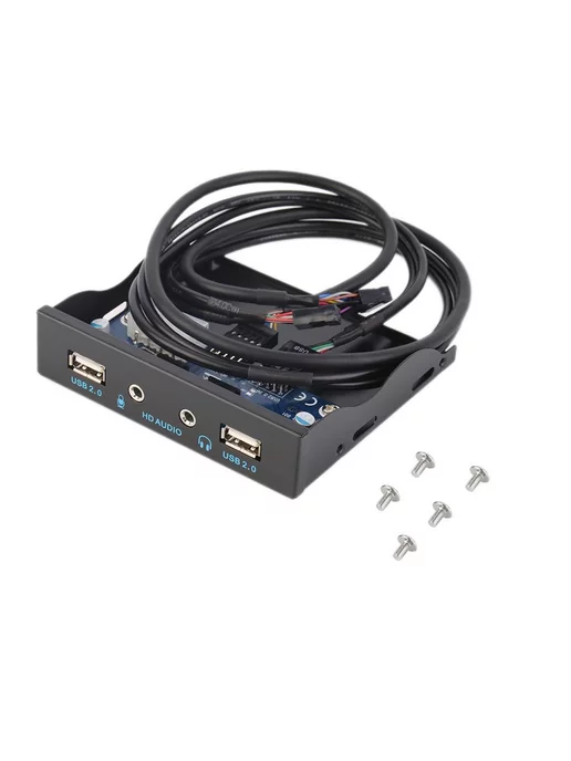 ТСК-IT Планка лицевая 2 порта USB 2.0 в отсек FDD 3,5" для ПК, вариант