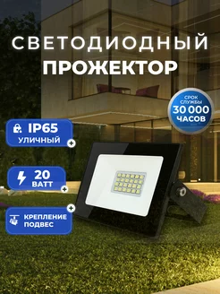 Светодиодный прожектор FL SMD LIGHT 20W 6500K IP65