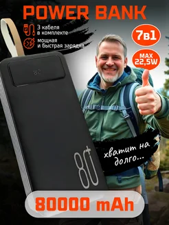 Внешний аккумулятор 80000 mAh