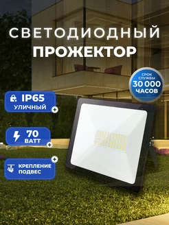 Светодиодный прожектор FL SMD LIGHT 70W 6500K IP65