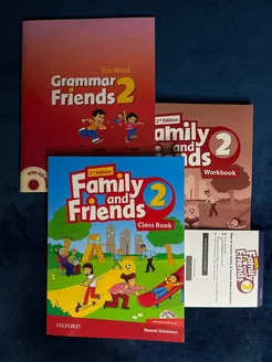 Family and Friends 2 + Workbook + Grammar friends 2 + CD