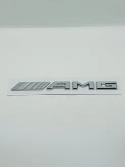 Шильдик Наклейка Эмблема AMG - Хром