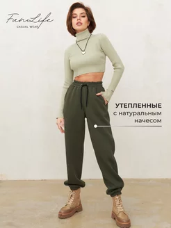 Брюки спортивные джоггеры карго утепленные с начесом FunLifeWear 243848751 купить за 2 810 ₽ в интернет-магазине Wildberries