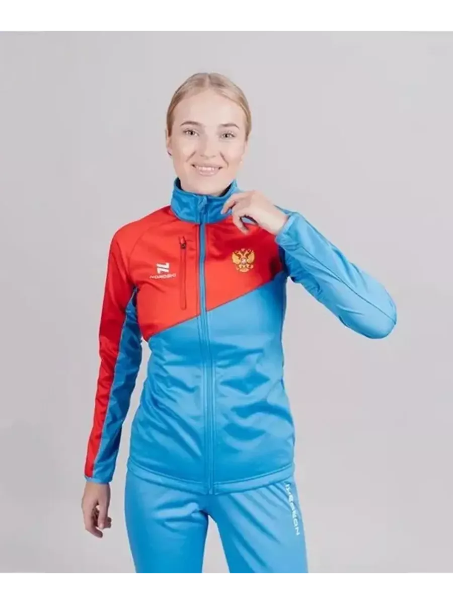 Лыжный разминочный костюм...