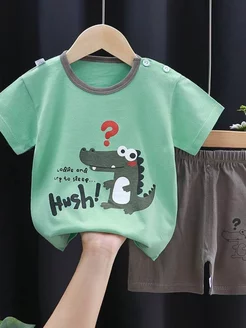 Костюм шорты с футболкой LizOK kids 243897463 купить за 373 ₽ в интернет-магазине Wildberries