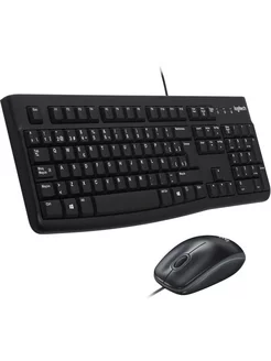 Комплект клавиатура+мышь/ Keyboard/mouse set MK120, USB wire Foxline 243911123 купить за 1 276 ₽ в интернет-магазине Wildberries