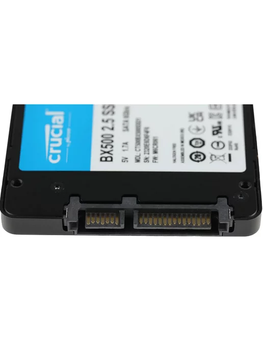 Crucial SSD 500 GB 2.5'', SATA 6Gb s, ссд для пк, 500 ГБ, 6 ГБ, фото 3