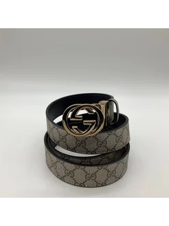 Ремень женский из эко -кожи универсальный gucci