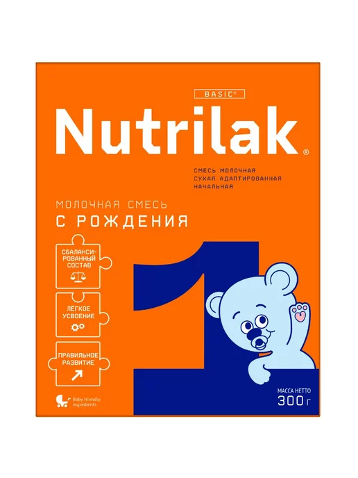 Инфаприм ЗАО Nutrilak 1 Смесь Сух Молочная Адаптир 300,0, вариант