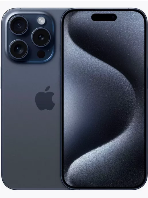 Apple Смартфон iPhone 15 Pro 256Gb синий титан