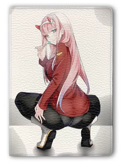 Обложка на паспорт Аниме Zero Two