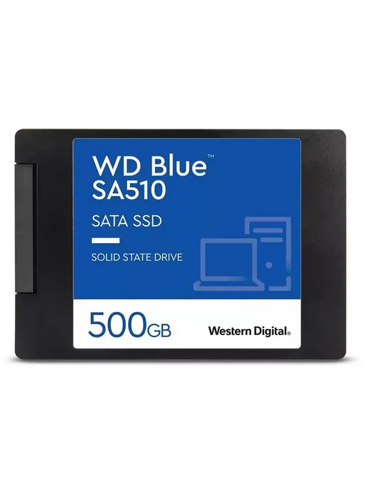 Western Digital SSD 500 GB 2.5'', SATA 6Gb s, ссд для пк, 500 ГБ, 6 ГБ, фото 2