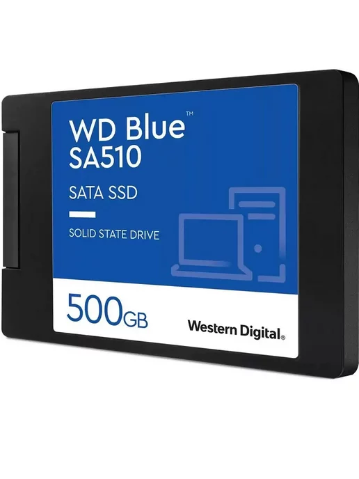 Western Digital SSD 500 GB 2.5'', SATA 6Gb s, ссд для пк, 500 ГБ, 6 ГБ, фото 3