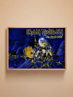 Постеры на стену Iron Maiden Железная дева 29х42 см (А3) 244158698 купить за 277 ₽ в интернет-магазине Wildberries